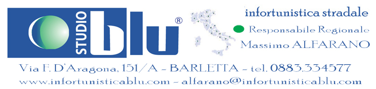 Studio Blu - Infortunistica Stradale, di Massimo Alfarano - Barlettacalcio.it